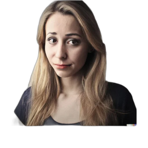 staff, face, hair, jacket transparent PNG cut-out