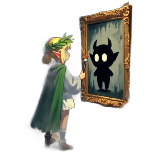 mask, staff, creature, weapon transparent PNG cut-out
