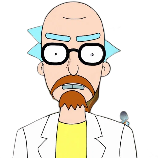 staff, jacket, face, cartoon transparent PNG cut-out