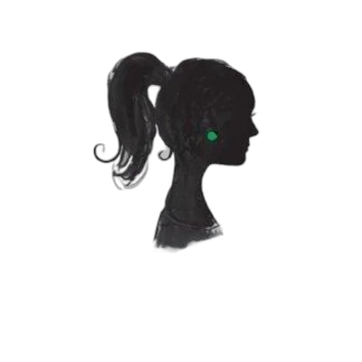 hair, staff, mask, crown transparent PNG cut-out