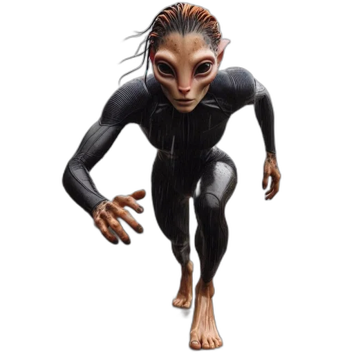 creature, animal, mask, robot transparent PNG cut-out