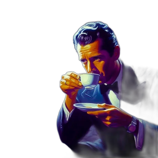 food, face, photorealistic, comic book art transparent PNG cut-out