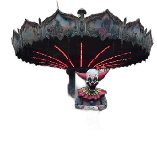 umbrella, mask, crown, weapon transparent PNG cut-out