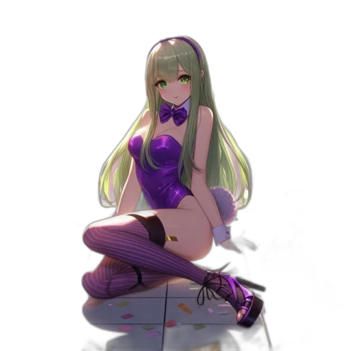 dress, robot, staff, weapon transparent PNG cut-out