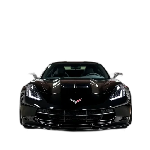 car, 3d render, photorealistic, sleek transparent PNG cut-out