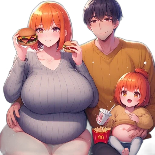 food, dress, anime, concept art transparent PNG cut-out