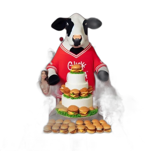food, robot, animal, 3d render transparent PNG cut-out