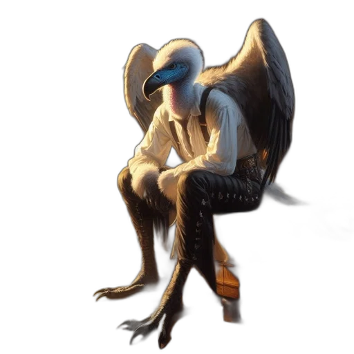 creature, dragon, animal, staff transparent PNG cut-out