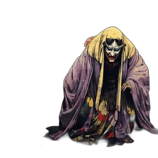 mask, creature, jacket, concept art transparent PNG cut-out