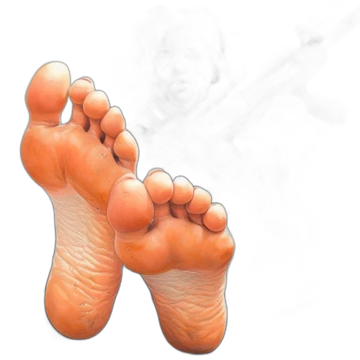 shoes, face, staff, robot transparent PNG cut-out