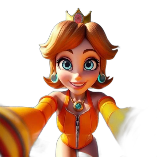 crown, staff, jewelry, 3d render transparent PNG cut-out