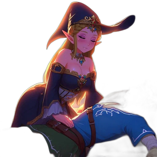 crown, staff, dress, weapon transparent PNG cut-out