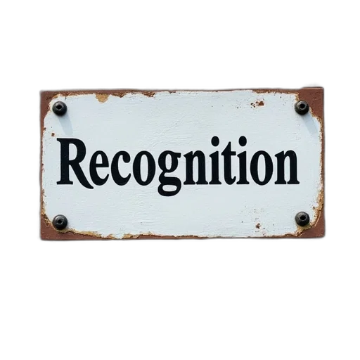 sign, name, recognition, painted transparent PNG cut-out
