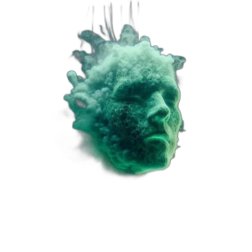creature, mask, face, hair transparent PNG cut-out