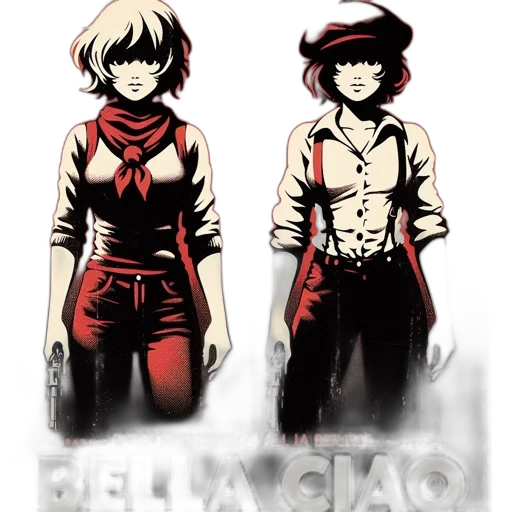 comic book art, concept art, pixel art, anime transparent PNG cut-out
