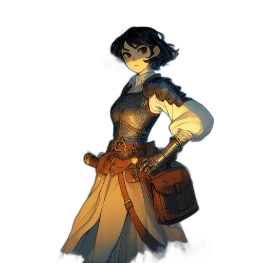 staff, dress, weapon, sword transparent PNG cut-out