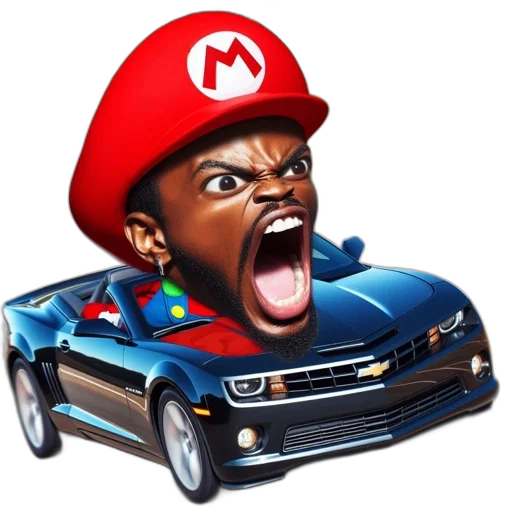 car, concept art, pixel art, photorealistic transparent PNG cut-out