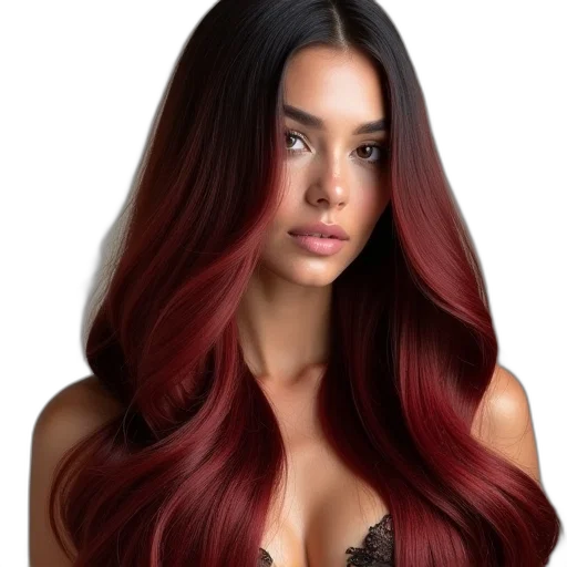 hair, photorealistic, fantasy art, cartoon transparent PNG cut-out