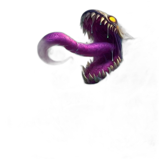 creature, dragon, staff, animal transparent PNG cut-out