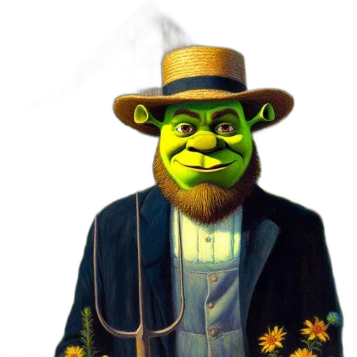 staff, mask, hat, face transparent PNG cut-out