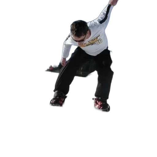 staff, jacket, robot, shoes transparent PNG cut-out