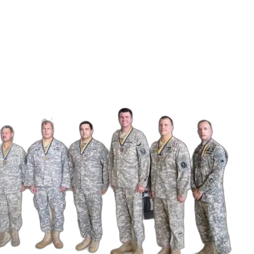 staff, jacket, weapon, group transparent PNG cut-out