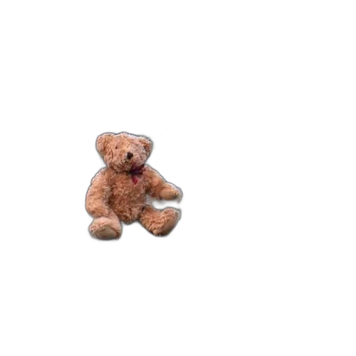 animal, staff, 3d render, teddy transparent PNG cut-out