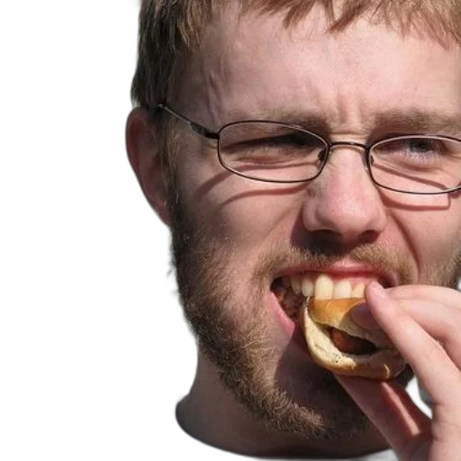food, face, creature, man transparent PNG cut-out