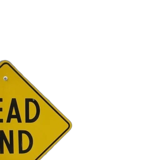 yellow, sign, black, letters transparent PNG cut-out