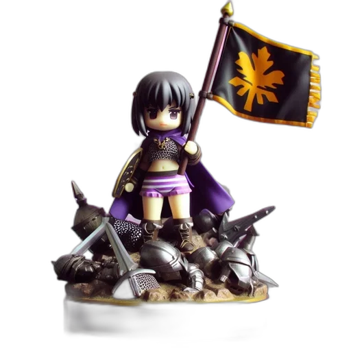 weapon, sword, fantasy art, 3d render transparent PNG cut-out