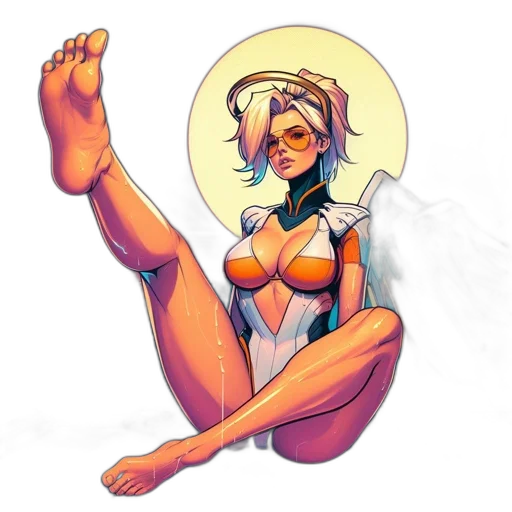 comic book art, concept art, fantasy art, pixel art transparent PNG cut-out