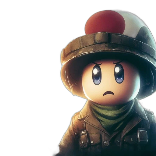 hat, weapon, robot, face transparent PNG cut-out