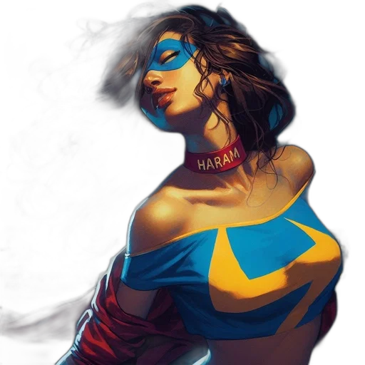 mask, comic book art, concept art, cyberpunk transparent PNG cut-out