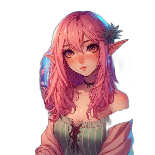 dragon, creature, staff, dress transparent PNG cut-out