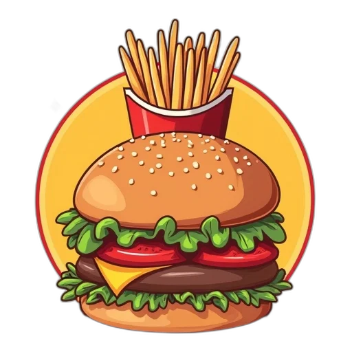 food, crown, animal, pixel art transparent PNG cut-out