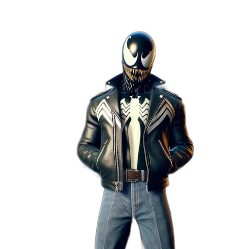 jacket, mask, robot, weapon transparent PNG cut-out