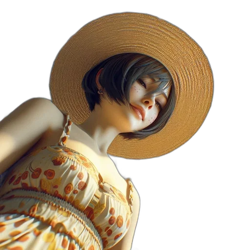 hat, dress, face, mask transparent PNG cut-out