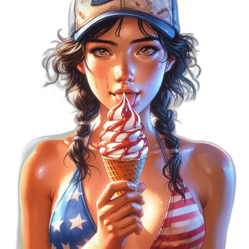 hat, food, weapon, comic book art transparent PNG cut-out