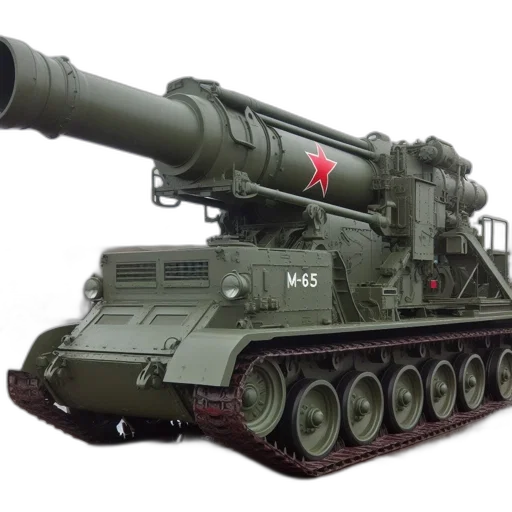 weapon, 3d render, m-65, tank transparent PNG cut-out