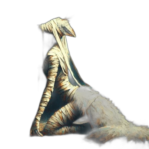 dragon, creature, staff, animal transparent PNG cut-out