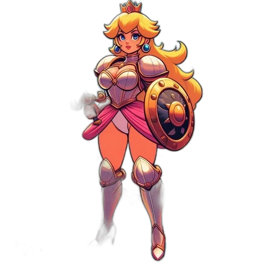 staff, dress, weapon, crown transparent PNG cut-out