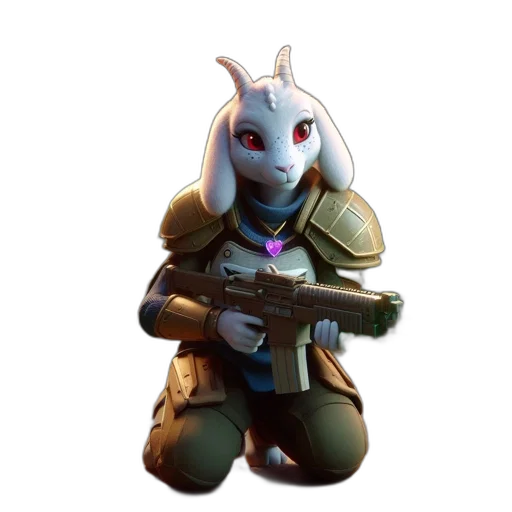 weapon, animal, robot, creature transparent PNG cut-out