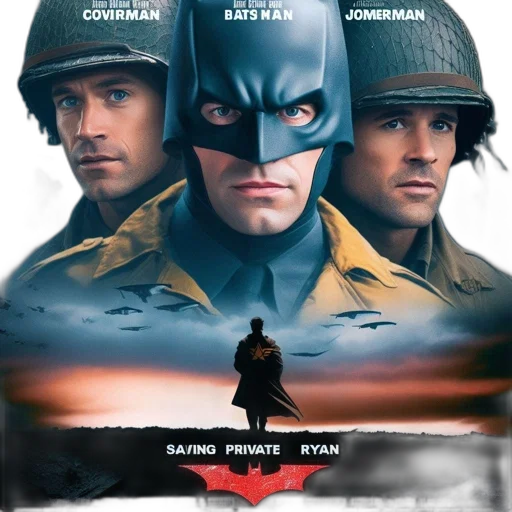 comic book art, concept art, movie, poster transparent PNG cut-out