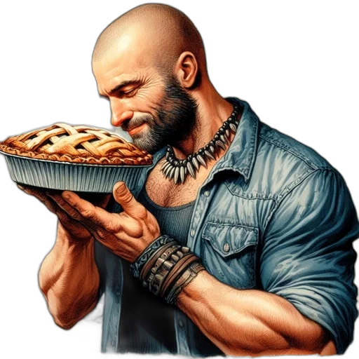 food, photorealistic, concept art, pixel art transparent PNG cut-out