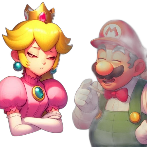 crown, watercolor, concept art, pixel art transparent PNG cut-out