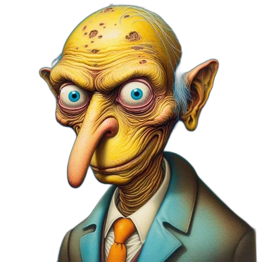 mask, face, staff, creature transparent PNG cut-out