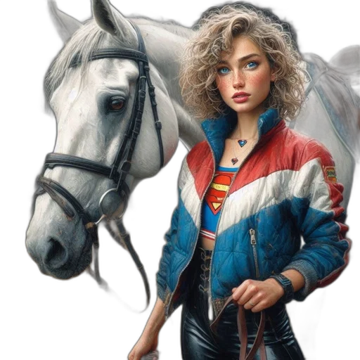 jacket, concept art, comic book art, photorealistic transparent PNG cut-out