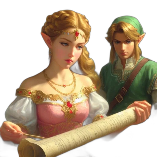 sword, crown, staff, jewelry transparent PNG cut-out