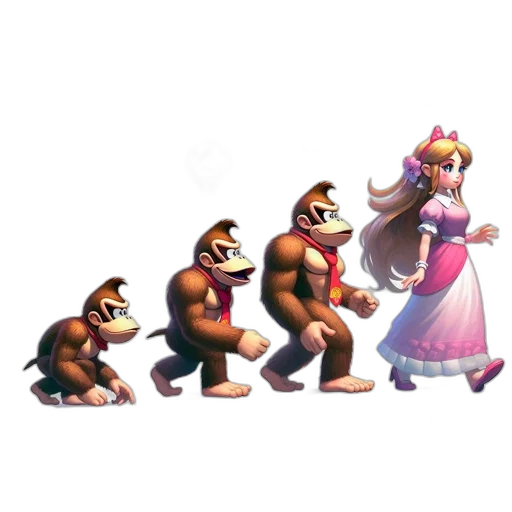 crown, animal, staff, concept art transparent PNG cut-out