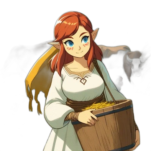 staff, dragon, dress, concept art transparent PNG cut-out